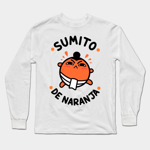 Sumito de naranjan Long Sleeve T-Shirt by evasinmas